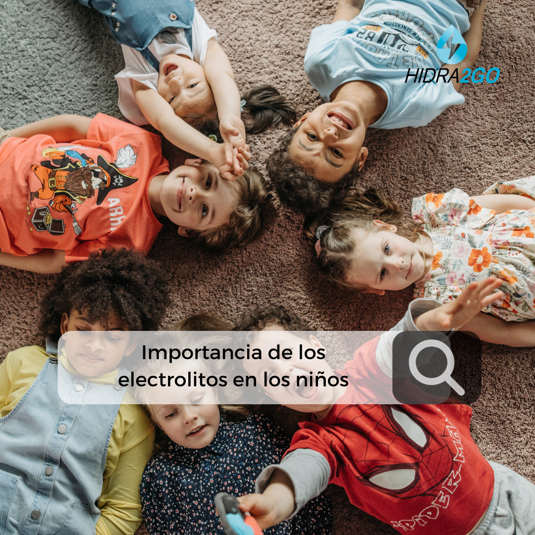 Importancia de los electrolitos en los niños