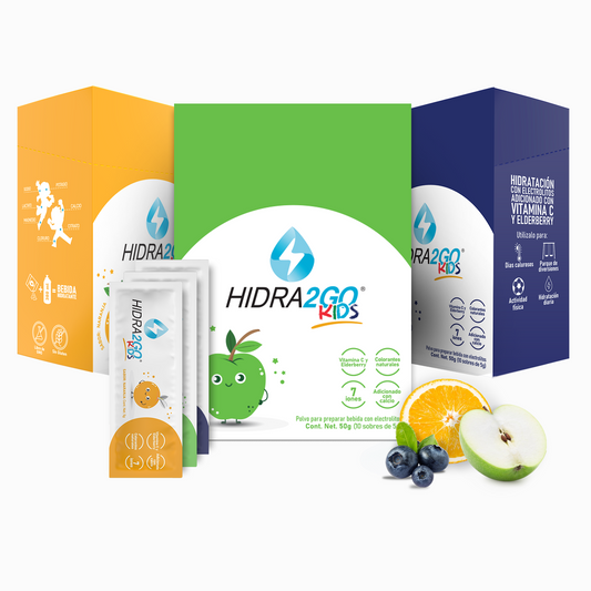 PACK 3 SABORES KIDS- MORA AZUL, MANZANA Y NARANAJA