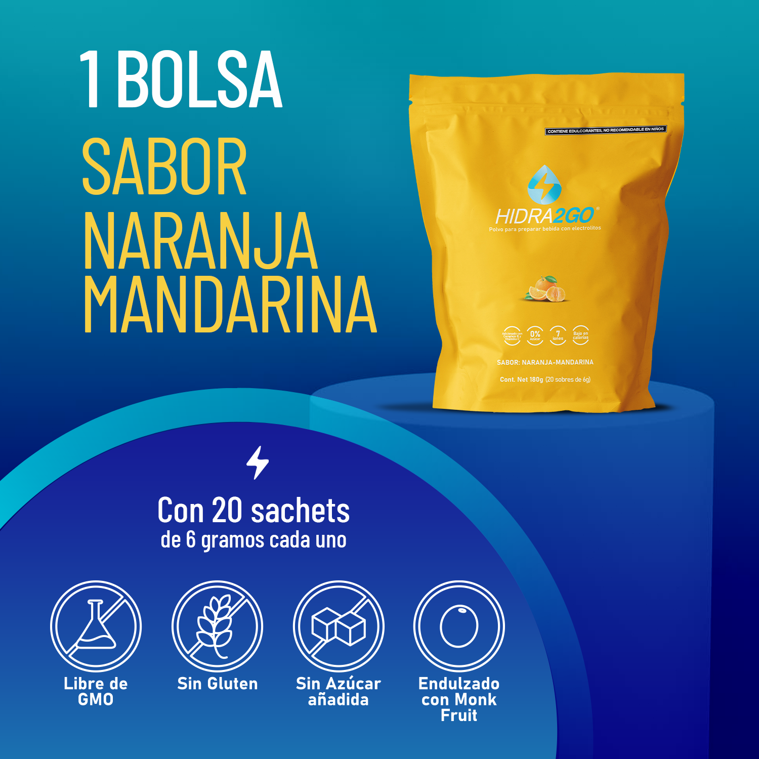 BOLSA 20 SOBRES - NARANJA