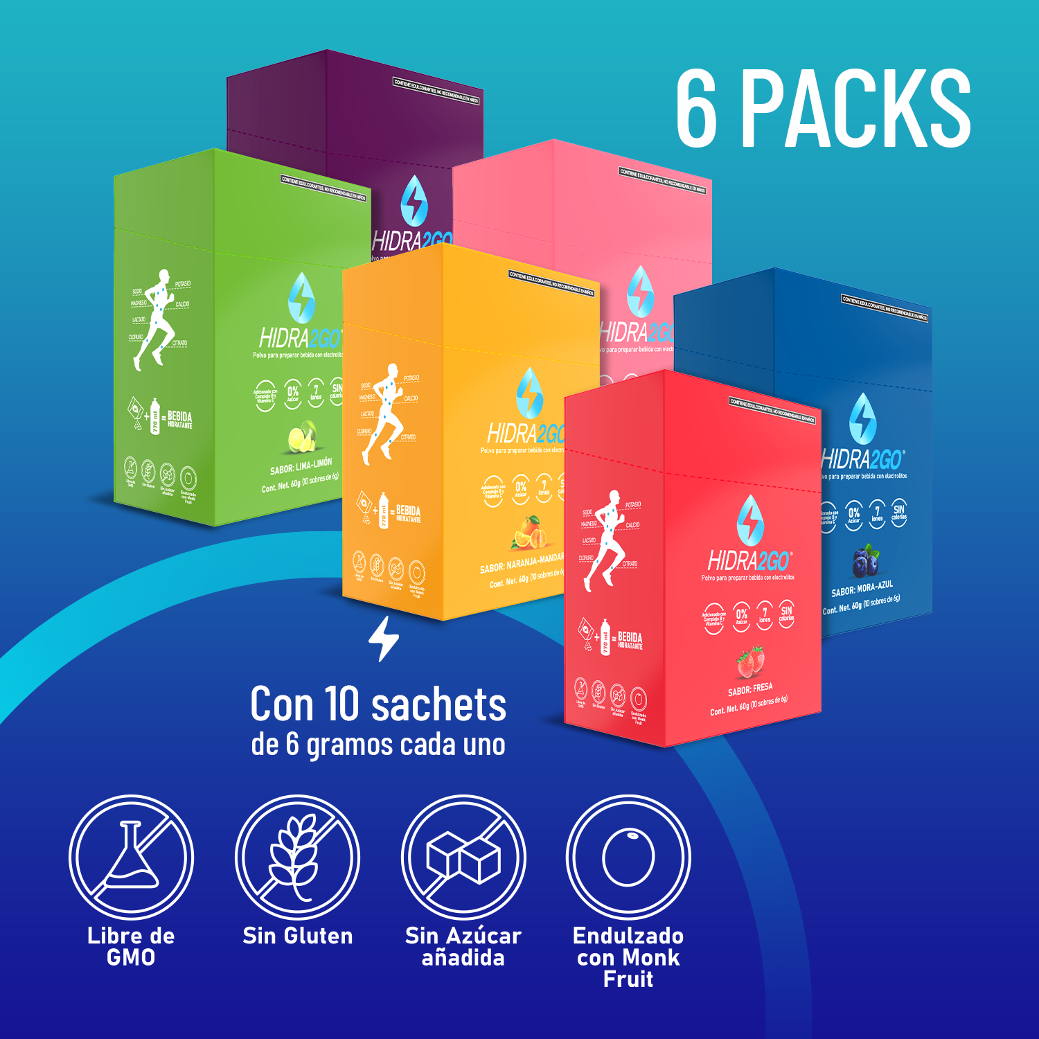 PACK MIXTO 6 SABORES