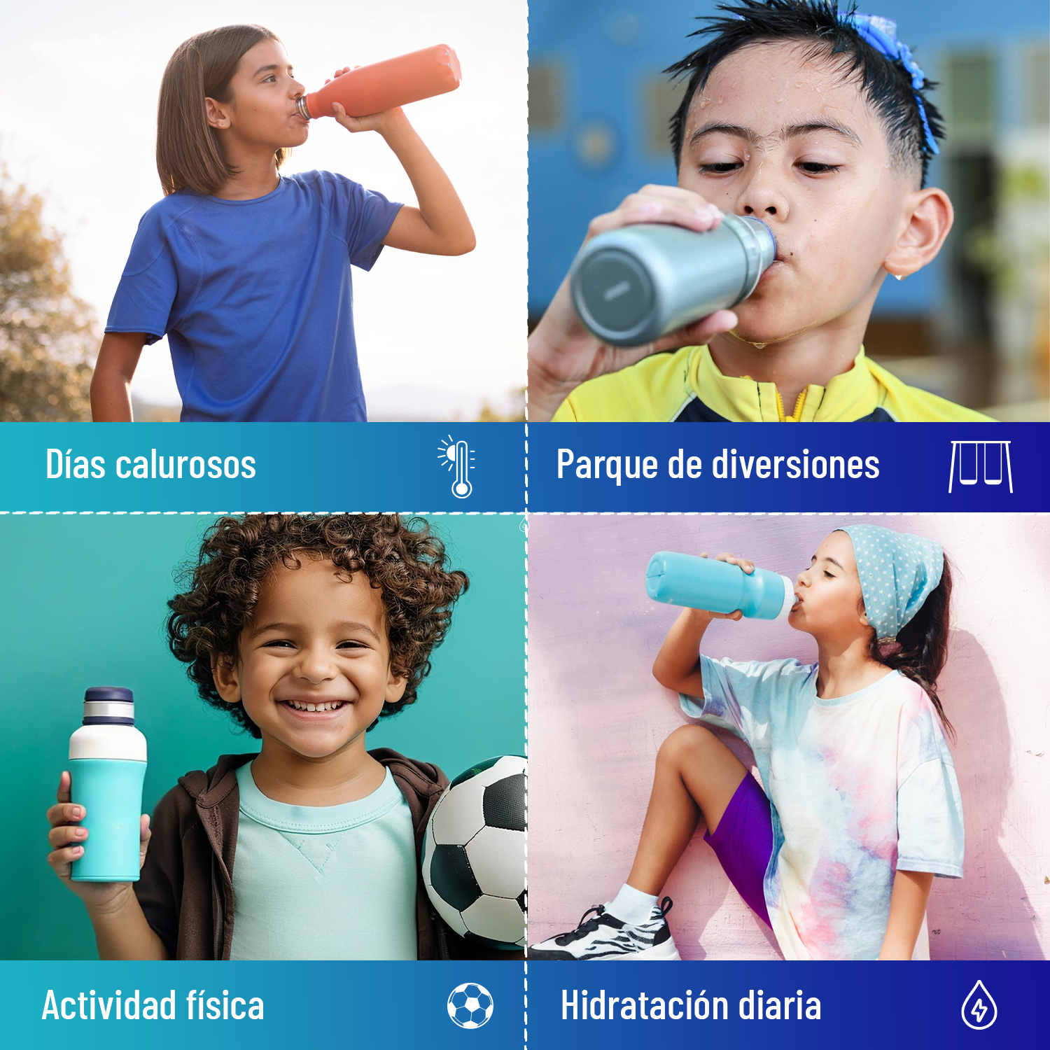 PACK 3 SABORES KIDS- MORA AZUL, MANZANA Y NARANAJA